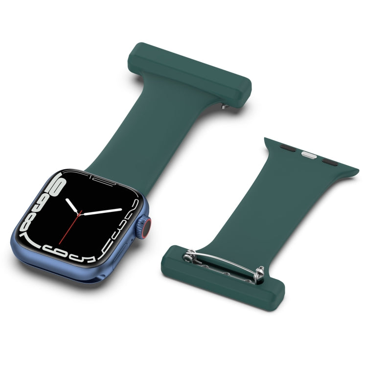 Silicone Nurse Watch Band For Apple Watch Series, 7 45mm / 6&SE&5&4 44mm / 3&2&1 42mm, 7 41mm / 6&SE&5&4 40mm / 3&2&1 38mm