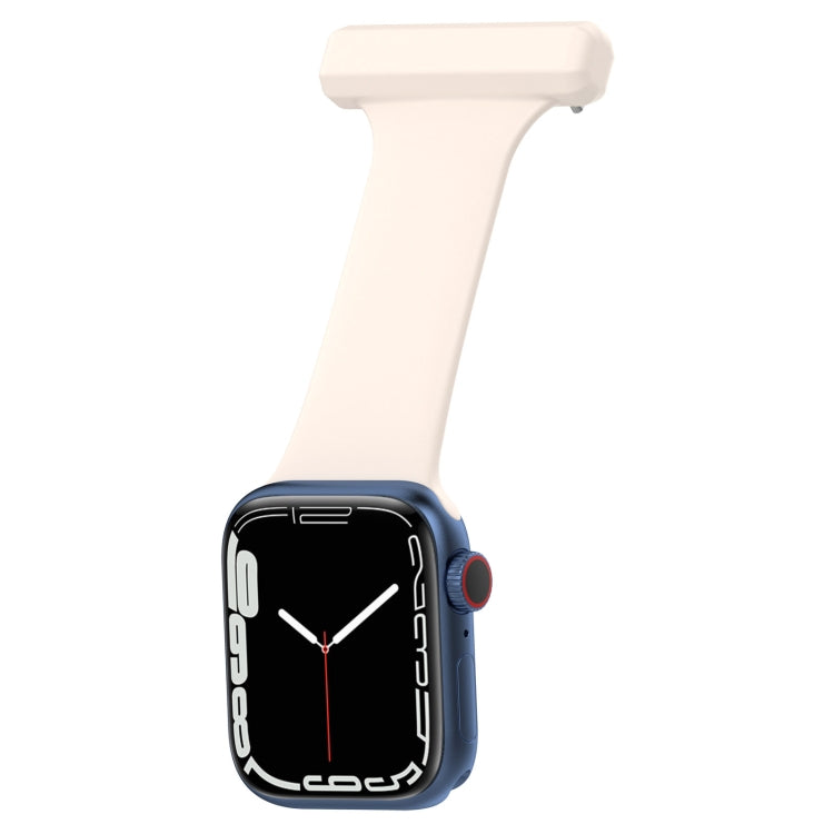 Silicone Nurse Watch Band For Apple Watch Series, 7 45mm / 6&SE&5&4 44mm / 3&2&1 42mm, 7 41mm / 6&SE&5&4 40mm / 3&2&1 38mm