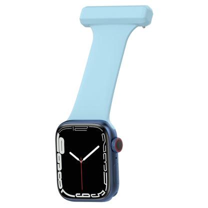 Silicone Nurse Watch Band For Apple Watch Series, 7 45mm / 6&SE&5&4 44mm / 3&2&1 42mm, 7 41mm / 6&SE&5&4 40mm / 3&2&1 38mm