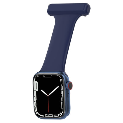 Silicone Nurse Watch Band For Apple Watch Series, 7 45mm / 6&SE&5&4 44mm / 3&2&1 42mm, 7 41mm / 6&SE&5&4 40mm / 3&2&1 38mm