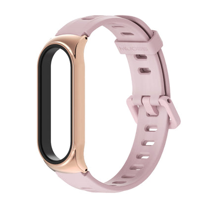 For Xiaomi Mi Band 6 / 5 Mijobs Flat Hole Silicone Watch Band, CS Case, Plus Case, GT Case