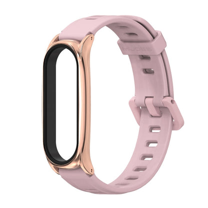 For Xiaomi Mi Band 6 / 5 Mijobs Flat Hole Silicone Watch Band, CS Case, Plus Case, GT Case