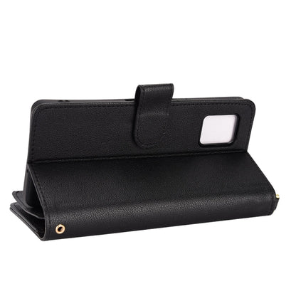 Litchi Texture Zipper Leather Phone Case, For Doogee S86 / S86 Pro, For Doogee S88 Pro / S88 Plus, For Doogee X96 Pro, For Sharp Aquos Zero6 / Aquos Air, For Sharp Aquos Wish, For Motorola Moto E40 / E30 / E20                                           ...