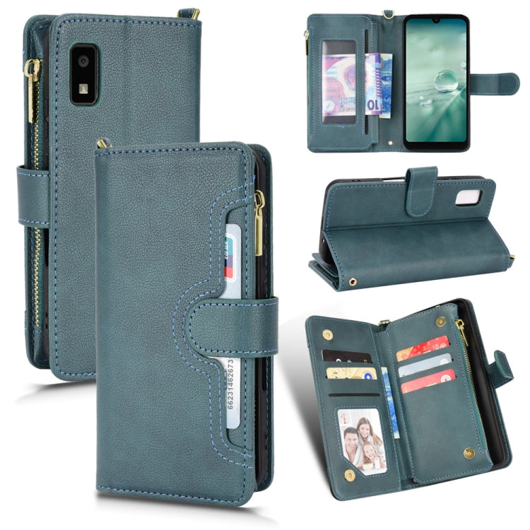 Litchi Texture Zipper Leather Phone Case, For Doogee S86 / S86 Pro, For Doogee S88 Pro / S88 Plus, For Doogee X96 Pro, For Sharp Aquos Zero6 / Aquos Air, For Sharp Aquos Wish, For Motorola Moto E40 / E30 / E20                                           ...
