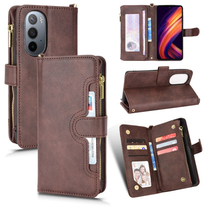 Litchi Texture Zipper Leather Phone Case, For Doogee S86 / S86 Pro, For Doogee S88 Pro / S88 Plus, For Doogee X96 Pro, For Sharp Aquos Zero6 / Aquos Air, For Sharp Aquos Wish, For Motorola Moto E40 / E30 / E20                                           ...