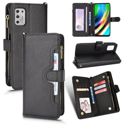 Litchi Texture Zipper Leather Phone Case, For Doogee S86 / S86 Pro, For Doogee S88 Pro / S88 Plus, For Doogee X96 Pro, For Sharp Aquos Zero6 / Aquos Air, For Sharp Aquos Wish, For Motorola Moto E40 / E30 / E20                                           ...