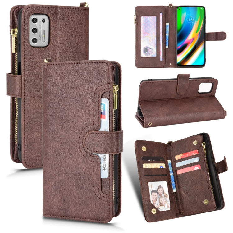 Litchi Texture Zipper Leather Phone Case, For Doogee S86 / S86 Pro, For Doogee S88 Pro / S88 Plus, For Doogee X96 Pro, For Sharp Aquos Zero6 / Aquos Air, For Sharp Aquos Wish, For Motorola Moto E40 / E30 / E20                                           ...