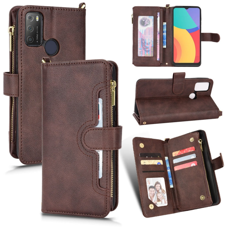 Litchi Texture Zipper Leather Phone Case, For Doogee S86 / S86 Pro, For Doogee S88 Pro / S88 Plus, For Doogee X96 Pro, For Sharp Aquos Zero6 / Aquos Air, For Sharp Aquos Wish, For Motorola Moto E40 / E30 / E20                                           ...