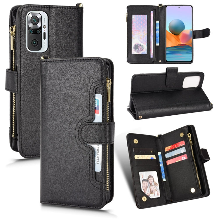 Litchi Texture Zipper Leather Phone Case, For Doogee S86 / S86 Pro, For Doogee S88 Pro / S88 Plus, For Doogee X96 Pro, For Sharp Aquos Zero6 / Aquos Air, For Sharp Aquos Wish, For Motorola Moto E40 / E30 / E20                                           ...