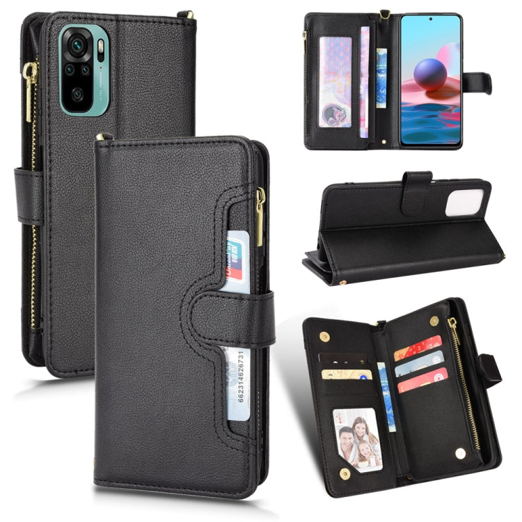 Litchi Texture Zipper Leather Phone Case, For Doogee S86 / S86 Pro, For Doogee S88 Pro / S88 Plus, For Doogee X96 Pro, For Sharp Aquos Zero6 / Aquos Air, For Sharp Aquos Wish, For Motorola Moto E40 / E30 / E20                                           ...