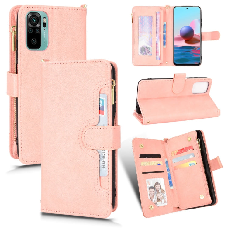 Litchi Texture Zipper Leather Phone Case, For Doogee S86 / S86 Pro, For Doogee S88 Pro / S88 Plus, For Doogee X96 Pro, For Sharp Aquos Zero6 / Aquos Air, For Sharp Aquos Wish, For Motorola Moto E40 / E30 / E20                                           ...