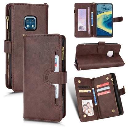 Litchi Texture Zipper Leather Phone Case, For Doogee S86 / S86 Pro, For Doogee S88 Pro / S88 Plus, For Doogee X96 Pro, For Sharp Aquos Zero6 / Aquos Air, For Sharp Aquos Wish, For Motorola Moto E40 / E30 / E20                                           ...