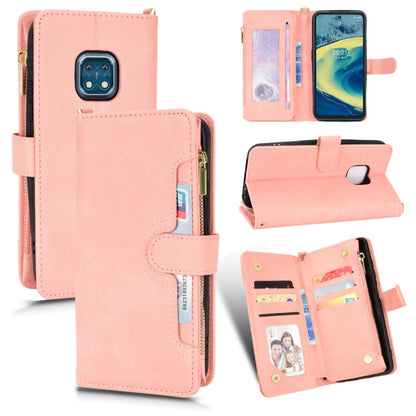 Litchi Texture Zipper Leather Phone Case, For Doogee S86 / S86 Pro, For Doogee S88 Pro / S88 Plus, For Doogee X96 Pro, For Sharp Aquos Zero6 / Aquos Air, For Sharp Aquos Wish, For Motorola Moto E40 / E30 / E20                                           ...
