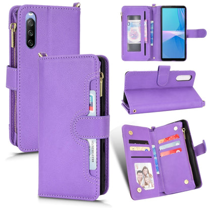 Litchi Texture Zipper Leather Phone Case, For Doogee S86 / S86 Pro, For Doogee S88 Pro / S88 Plus, For Doogee X96 Pro, For Sharp Aquos Zero6 / Aquos Air, For Sharp Aquos Wish, For Motorola Moto E40 / E30 / E20                                           ...