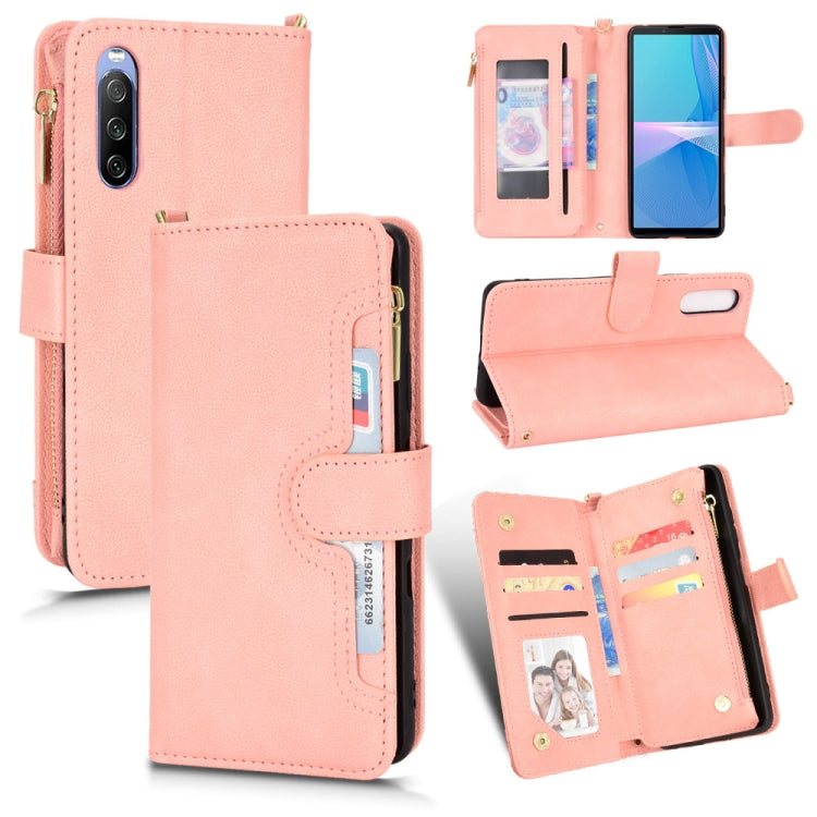 Litchi Texture Zipper Leather Phone Case, For Doogee S86 / S86 Pro, For Doogee S88 Pro / S88 Plus, For Doogee X96 Pro, For Sharp Aquos Zero6 / Aquos Air, For Sharp Aquos Wish, For Motorola Moto E40 / E30 / E20                                           ...