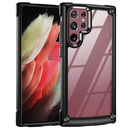 TPU + PC Lens Protection Phone Case, For Samsung Galaxy S20 FE 5G, For Samsung Galaxy S21 5G, For Samsung Galaxy S21+ 5G, For Samsung Galaxy S21 Ultra 5G, For Samsung Galaxy S22 5G, For Samsung Galaxy S22+ 5G, For Samsung Galaxy S22 Ultra 5G