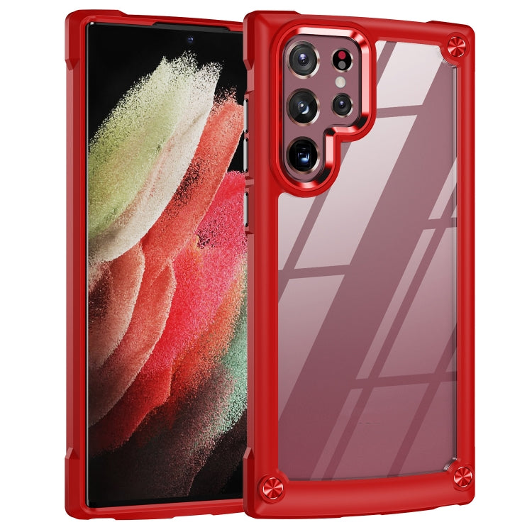 TPU + PC Lens Protection Phone Case, For Samsung Galaxy S20 FE 5G, For Samsung Galaxy S21 5G, For Samsung Galaxy S21+ 5G, For Samsung Galaxy S21 Ultra 5G, For Samsung Galaxy S22 5G, For Samsung Galaxy S22+ 5G, For Samsung Galaxy S22 Ultra 5G
