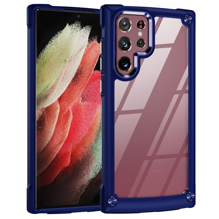 TPU + PC Lens Protection Phone Case, For Samsung Galaxy S20 FE 5G, For Samsung Galaxy S21 5G, For Samsung Galaxy S21+ 5G, For Samsung Galaxy S21 Ultra 5G, For Samsung Galaxy S22 5G, For Samsung Galaxy S22+ 5G, For Samsung Galaxy S22 Ultra 5G