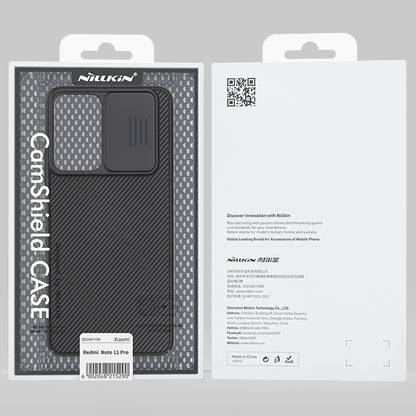 NILLKIN Black Mirror Series Camshield PC Phone Case, For Xiaomi Redmi Note 11E 5G / Redmi 10 5G