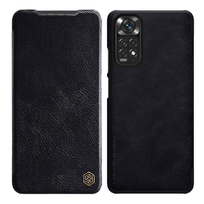 NILLKIN QIN Series Crazy Horse Texture Leather Case, For Xiaomi Redmi Note 11S