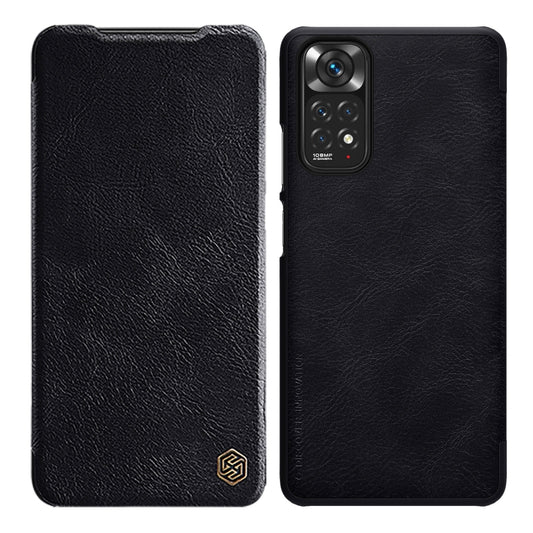 NILLKIN QIN Series Crazy Horse Texture Leather Case, For Xiaomi Redmi Note 11S