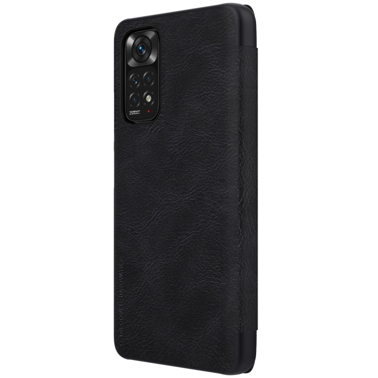 NILLKIN QIN Series Crazy Horse Texture Leather Case, For Xiaomi Redmi Note 11S