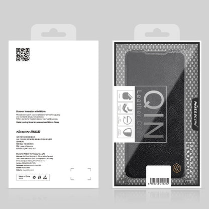 NILLKIN QIN Series Crazy Horse Texture Leather Case, For Xiaomi Redmi Note 11S
