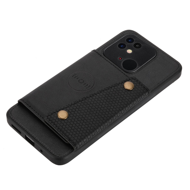 Double Buckle PU + TPU Shockproof Magnetic Phone Case, For OPPO Realme 9 Pro, For OPPO Realme 9 Pro+, For OPPO Realme 9i, For OPPO Realme C35, For vivo Y15s, For vivo Y33s, For Xiaomi Redmi 10C, For Xiaomi Redmi Note 11 5G Chinese                      ...