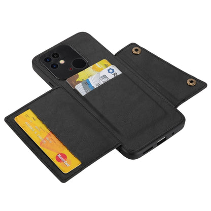 Double Buckle PU + TPU Shockproof Magnetic Phone Case, For OPPO Realme 9 Pro, For OPPO Realme 9 Pro+, For OPPO Realme 9i, For OPPO Realme C35, For vivo Y15s, For vivo Y33s, For Xiaomi Redmi 10C, For Xiaomi Redmi Note 11 5G Chinese                      ...