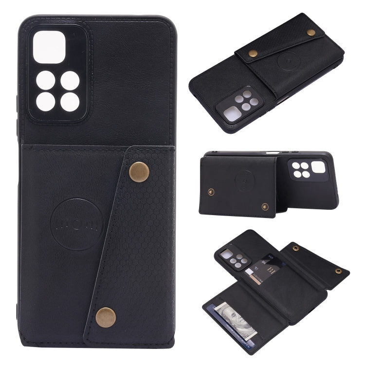 Double Buckle PU + TPU Shockproof Magnetic Phone Case, For Xiaomi Redmi 10C, For Xiaomi Redmi Note 11 5G Chinese, For Xiaomi Redmi Note 11E, For Xiaomi Redmi 10, For Xiaomi Poco M4 Pro 4G, For Xiaomi Poco X4 Pro, For Xiaomi 12, For Xiaomi 12 Pro       ...