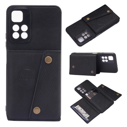 Double Buckle PU + TPU Shockproof Magnetic Phone Case, For Xiaomi Redmi 10C, For Xiaomi Redmi Note 11 5G Chinese, For Xiaomi Redmi Note 11E, For Xiaomi Redmi 10, For Xiaomi Poco M4 Pro 4G, For Xiaomi Poco X4 Pro, For Xiaomi 12, For Xiaomi 12 Pro       ...