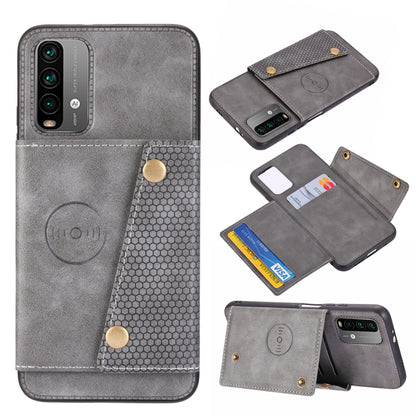 Double Buckle PU + TPU Shockproof Magnetic Phone Case, For OPPO Realme 9 Pro, For OPPO Realme 9 Pro+, For OPPO Realme 9i, For OPPO Realme C35, For vivo Y15s, For vivo Y33s, For Xiaomi Redmi 10C, For Xiaomi Redmi Note 11 5G Chinese                      ...