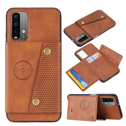 Double Buckle PU + TPU Shockproof Magnetic Phone Case, For OPPO Realme 9 Pro, For OPPO Realme 9 Pro+, For OPPO Realme 9i, For OPPO Realme C35, For vivo Y15s, For vivo Y33s, For Xiaomi Redmi 10C, For Xiaomi Redmi Note 11 5G Chinese                      ...