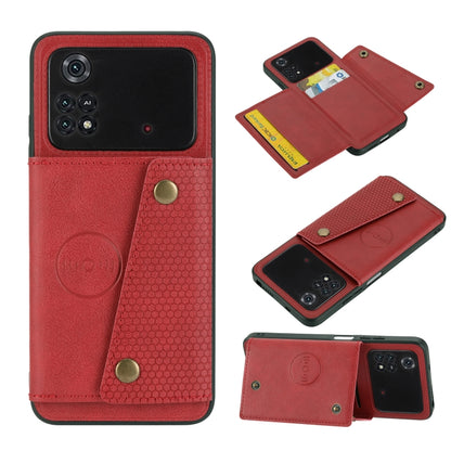 Double Buckle PU + TPU Shockproof Magnetic Phone Case, For OPPO Realme 9 Pro, For OPPO Realme 9 Pro+, For OPPO Realme 9i, For OPPO Realme C35, For vivo Y15s, For vivo Y33s, For Xiaomi Redmi 10C, For Xiaomi Redmi Note 11 5G Chinese                      ...