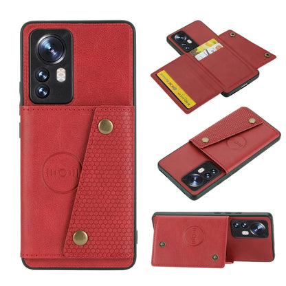 Double Buckle PU + TPU Shockproof Magnetic Phone Case, For OPPO Realme 9 Pro, For OPPO Realme 9 Pro+, For OPPO Realme 9i, For OPPO Realme C35, For vivo Y15s, For vivo Y33s, For Xiaomi Redmi 10C, For Xiaomi Redmi Note 11 5G Chinese                      ...