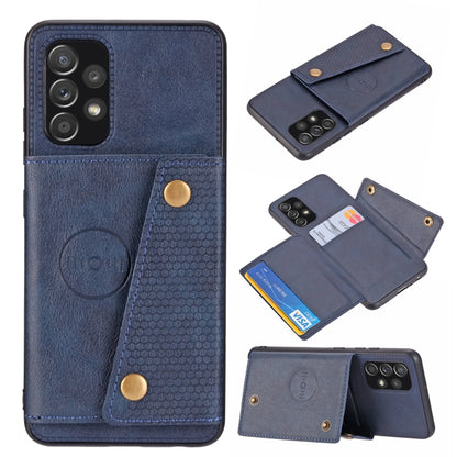 Double Buckle PU + TPU Shockproof Magnetic Phone Case, For OPPO Realme 9 Pro, For OPPO Realme 9 Pro+, For OPPO Realme 9i, For OPPO Realme C35, For vivo Y15s, For vivo Y33s, For Xiaomi Redmi 10C, For Xiaomi Redmi Note 11 5G Chinese                      ...