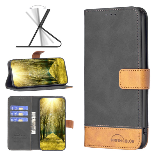 BF11 Color Matching Skin Feel Leather Phone Case, For OPPO A7, For OPPO A15, For OPPO A16, For OPPO A72 / A52 / A92, For OPPO A74 4G, For OPPO A74 5G / A93 5G / A54 5G, For OPPO A76 4G / A36 4G / Realme 9i, For OPPO A94 4G, For OPPO A94 5G