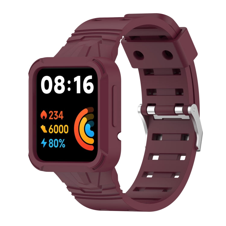 For Xiaomi Redmi Watch 2 Lite/Watch Lite 2/Watch Lite/Redmi Watch 2/Redmi Watch Silicone Integrated Watch Band