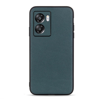 Accurate Hole Lambskin Texture Genuine Leather Phone Case, For OPPO A57 5G, For OPPO K10 5G, For OPPO K10 Pro 5G, For OPPO Realme 9 Pro, For vivo S15e, For OnePlus Ace