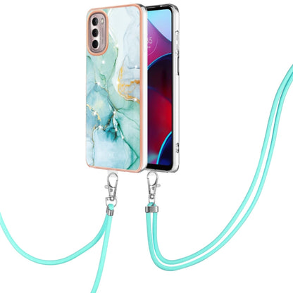 Electroplating Marble Pattern TPU Phone Case with Lanyard, For iPhone SE 2022 / SE 2020 / 8 / 7, For Motorola Moto G Stylus 2022, For Nokia G20 / G10, For Nokia G21 / G11, For Xiaomi 11T / 11T Pro, For Xiaomi Redmi 10, For Samsung Galaxy A23 5G / 4G   ...