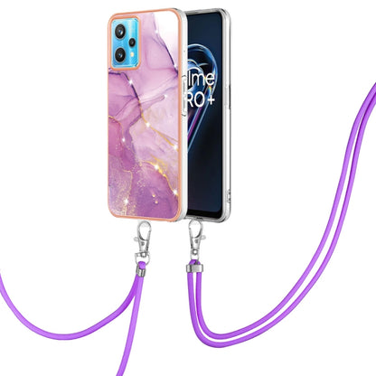 Electroplating Marble Pattern TPU Phone Case with Lanyard, For iPhone SE 2022 / SE 2020 / 8 / 7, For Motorola Moto G Stylus 2022, For Nokia G20 / G10, For Nokia G21 / G11, For Xiaomi 11T / 11T Pro, For Xiaomi Redmi 10, For Samsung Galaxy A23 5G / 4G   ...