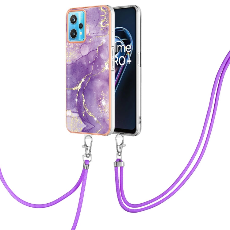 Electroplating Marble Pattern TPU Phone Case with Lanyard, For iPhone SE 2022 / SE 2020 / 8 / 7, For Motorola Moto G Stylus 2022, For Nokia G20 / G10, For Nokia G21 / G11, For Xiaomi 11T / 11T Pro, For Xiaomi Redmi 10, For Samsung Galaxy A23 5G / 4G   ...