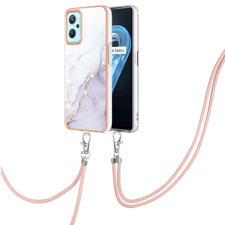 Electroplating Marble Pattern TPU Phone Case with Lanyard, For iPhone SE 2022 / SE 2020 / 8 / 7, For Motorola Moto G Stylus 2022, For Nokia G20 / G10, For Nokia G21 / G11, For Xiaomi 11T / 11T Pro, For Xiaomi Redmi 10, For Samsung Galaxy A23 5G / 4G   ...