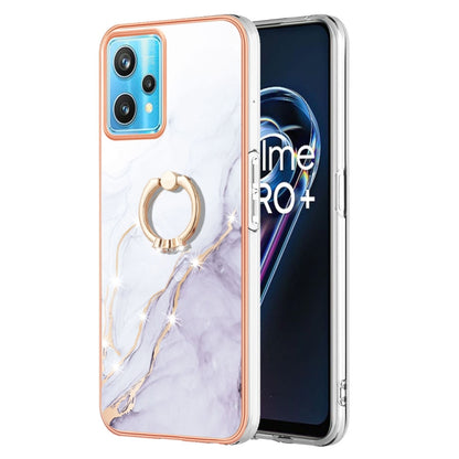 Electroplating Marble Pattern TPU Phone Case with Ring, For iPhone SE 2022 / SE 2020 / 8 / 7, For Motorola Moto G Stylus 2022, For Nokia G20 / G10, For Nokia G21 / G11, For Xiaomi 11T / 11T Pro, For Xiaomi Redmi 10, For Samsung Galaxy A23 5G / 4G      ...