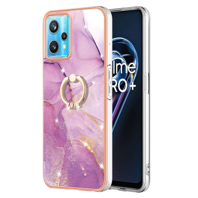 Electroplating Marble Pattern TPU Phone Case with Ring, For iPhone SE 2022 / SE 2020 / 8 / 7, For Motorola Moto G Stylus 2022, For Nokia G20 / G10, For Nokia G21 / G11, For Xiaomi 11T / 11T Pro, For Xiaomi Redmi 10, For Samsung Galaxy A23 5G / 4G      ...