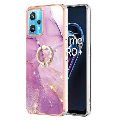 Electroplating Marble Pattern TPU Phone Case with Ring, For iPhone SE 2022 / SE 2020 / 8 / 7, For Motorola Moto G Stylus 2022, For Nokia G20 / G10, For Nokia G21 / G11, For Xiaomi 11T / 11T Pro, For Xiaomi Redmi 10, For Samsung Galaxy A23 5G / 4G      ...