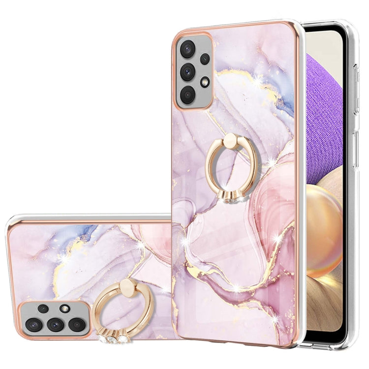 Electroplating Marble Pattern TPU Phone Case with Ring, For iPhone SE 2022 / SE 2020 / 8 / 7, For Motorola Moto G Stylus 2022, For Nokia G20 / G10, For Nokia G21 / G11, For Xiaomi 11T / 11T Pro, For Xiaomi Redmi 10, For Samsung Galaxy A23 5G / 4G      ...