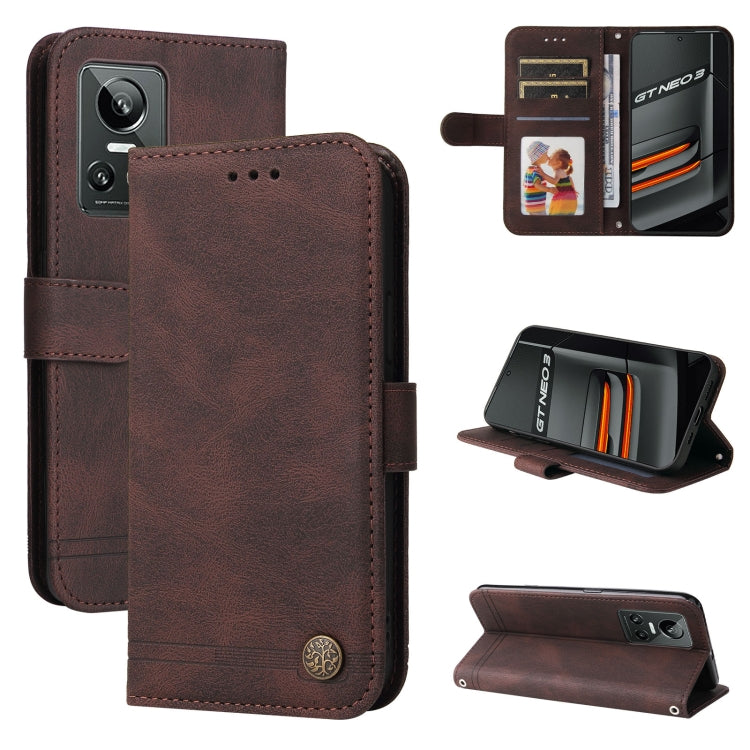 Skin Feel Life Tree Metal Button Leather Phone Case, For Xiaomi Redmi Note 11E / 10 Prime+ 5G, For Honor 50 Pro / Huawei nova 9 Pro, For Infinix Note 11, For OPPO Realme GT Neo3, For OPPO Reno7 4G / F21 Pro 4G, For Samsung Galaxy A03s US Version       ...