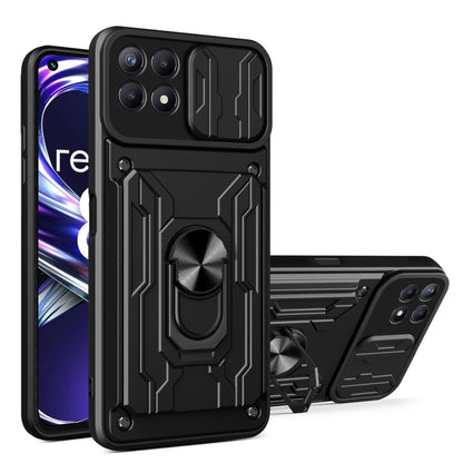 Sliding Camshield TPU+PC Phone Case with Card Slot, For Motorola Edge 20 Pro, For Motorola Moto G100, For OPPO A16, For Xiaomi 12 Pro, For OPPO Realme 8i