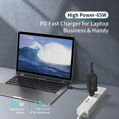 awei PD9 65W GaN Fast Charging Travel Charger, EU Plug